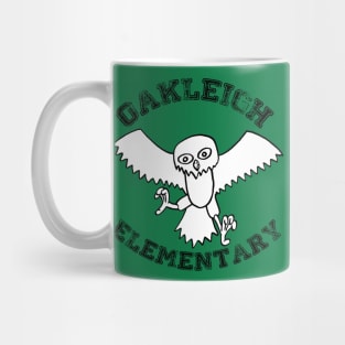 Oakleigh elementary vintage lettering Mug